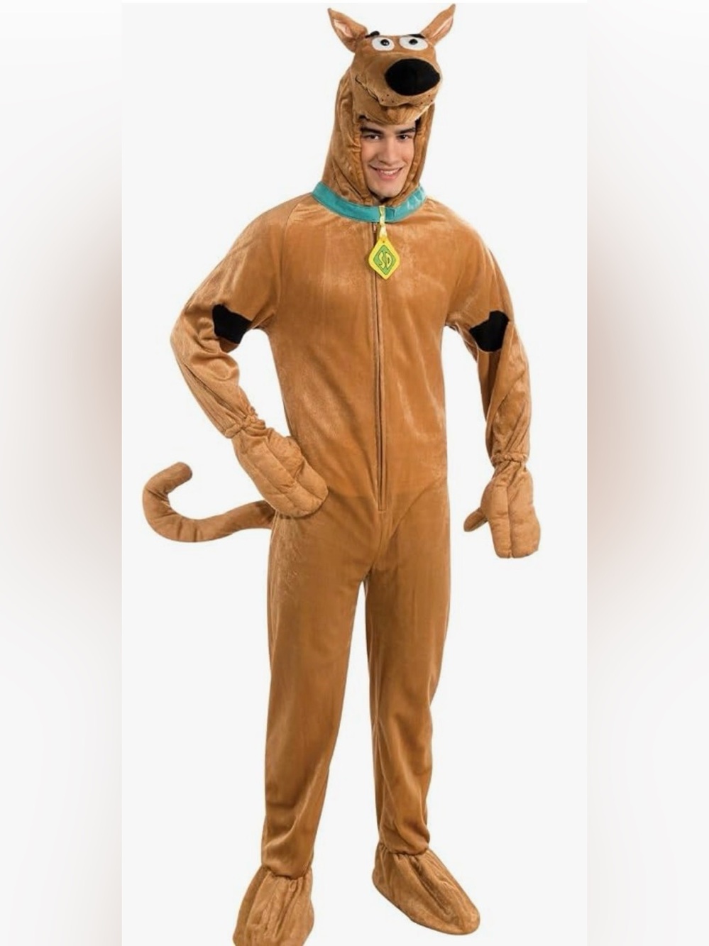 Deluxe Scooby-Doo dog Costume - Halloween, birthday party, group costume